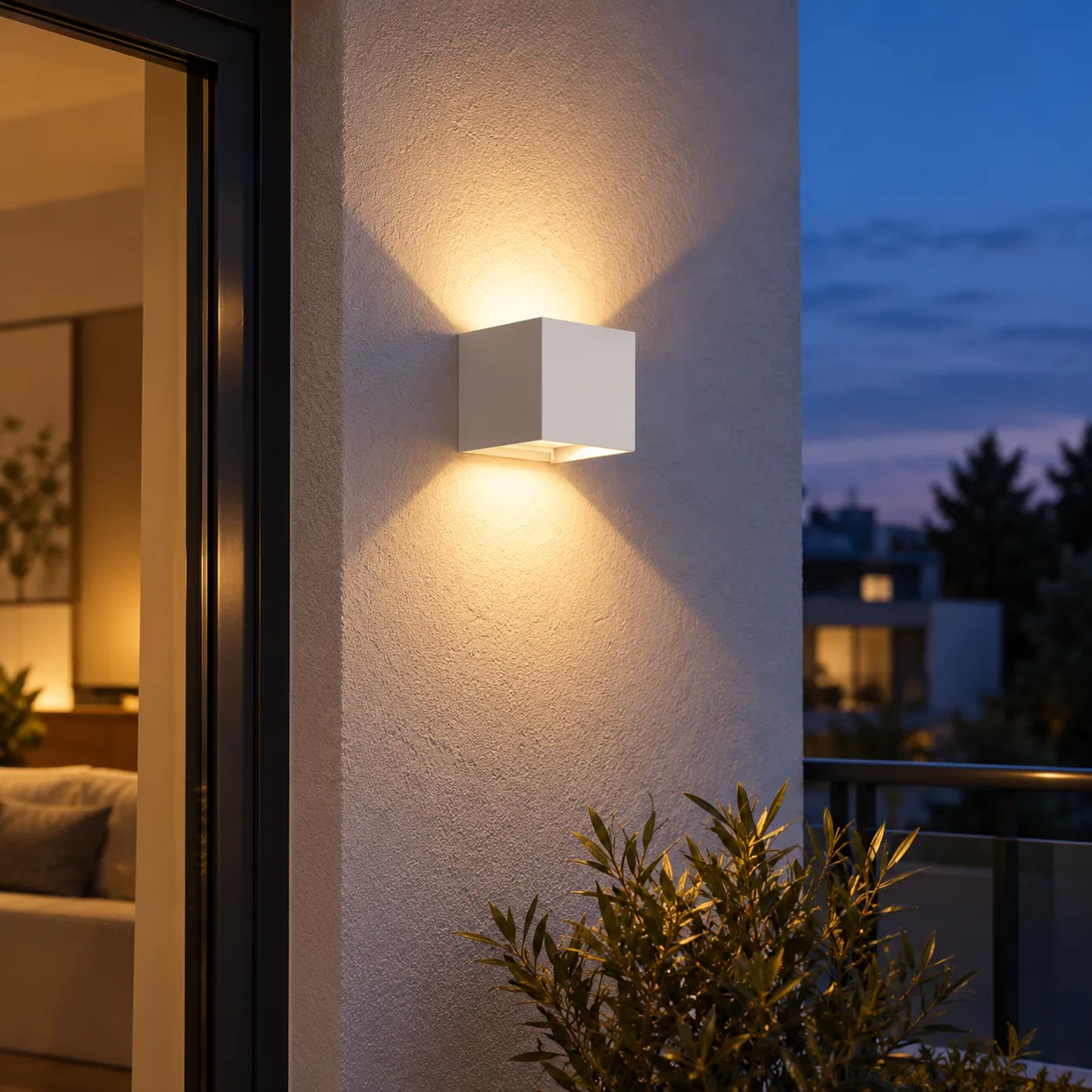 Hourglass Wall Light