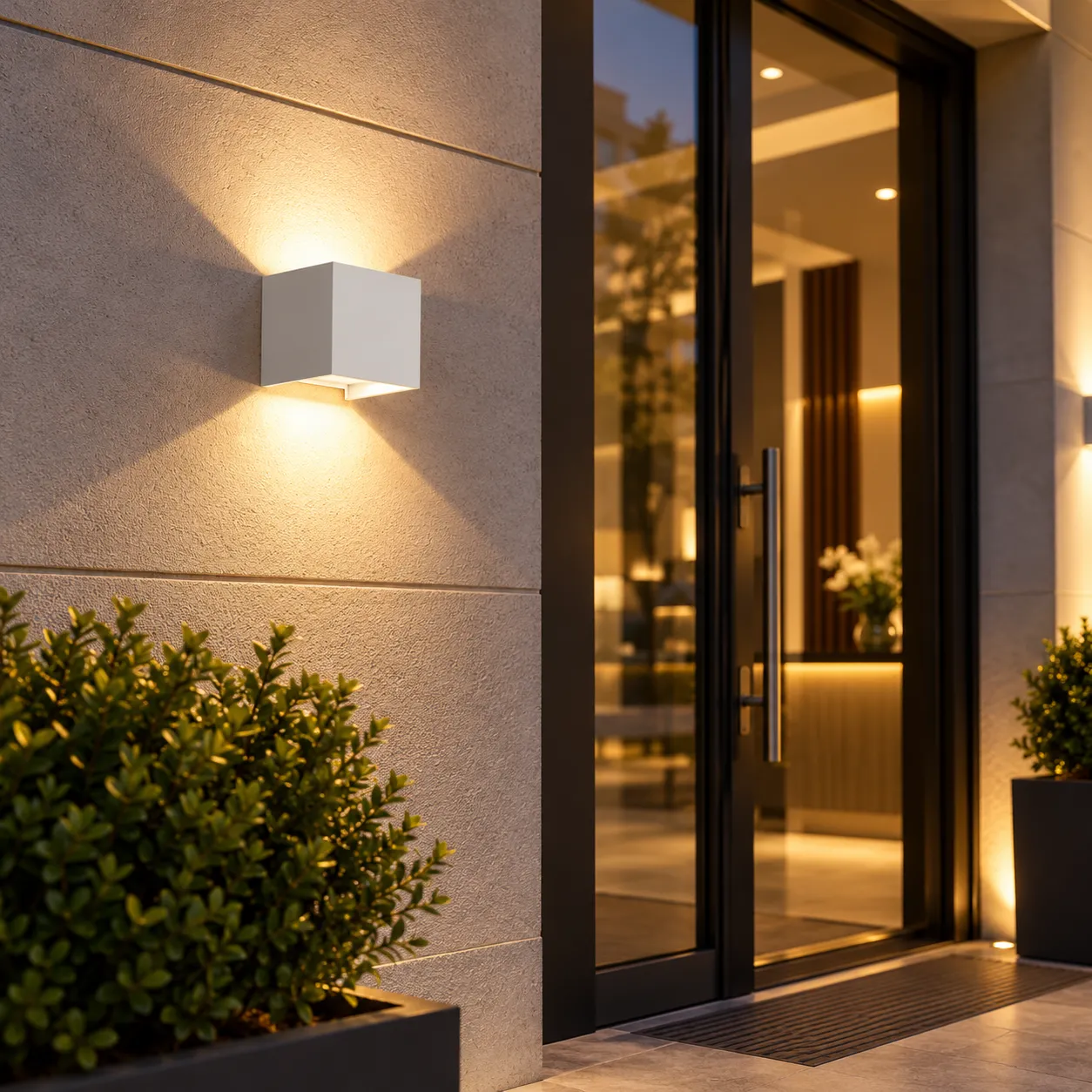 Hourglass Wall Light