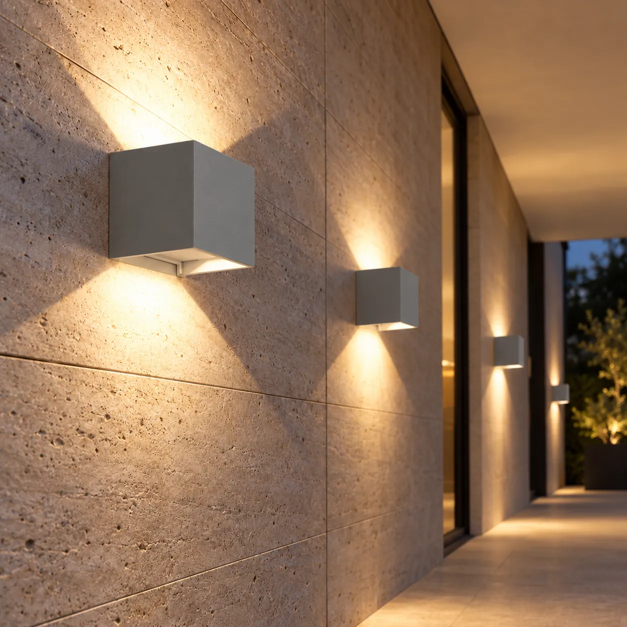 Hourglass Wall Light