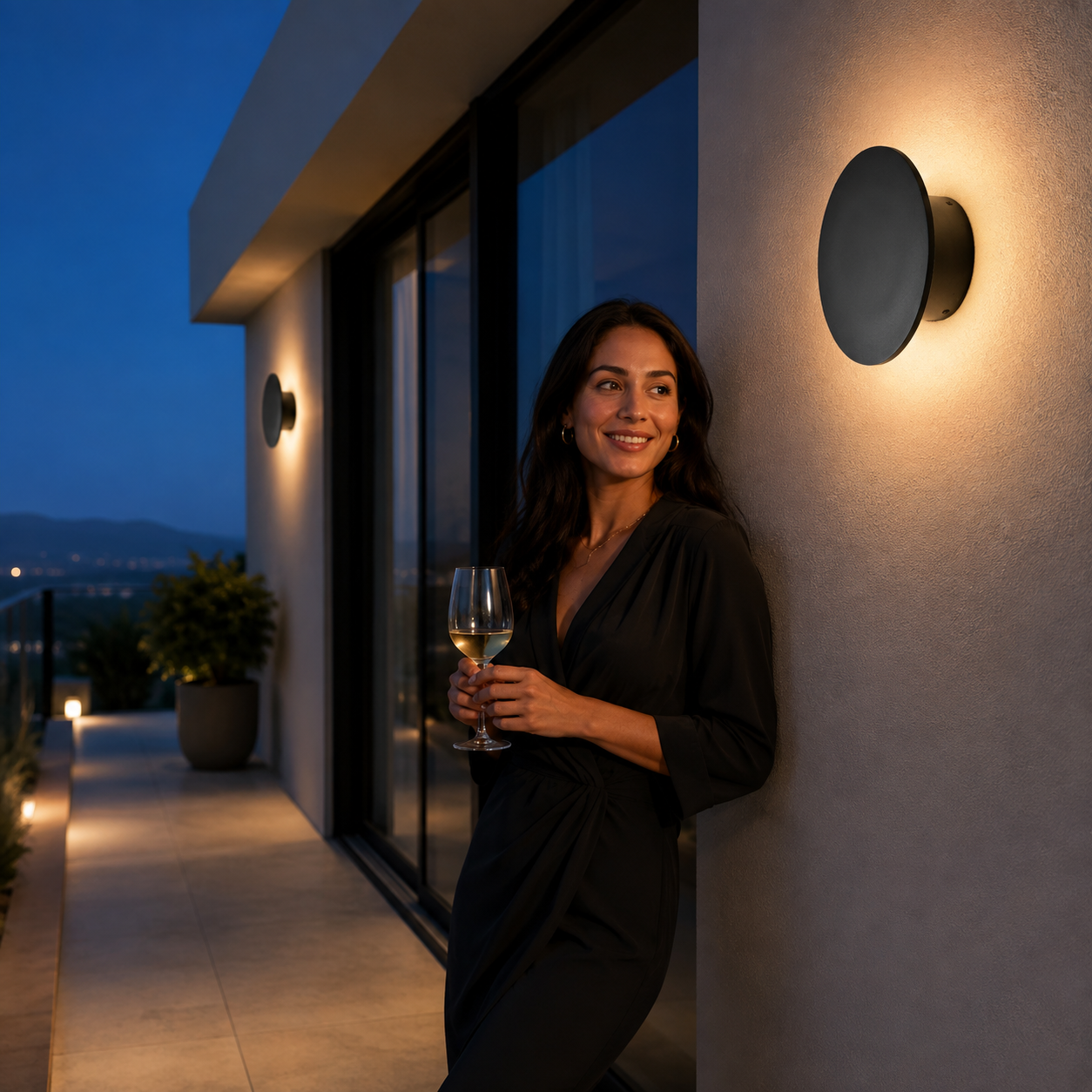 Levin Backlit Wall Light 12W IP65