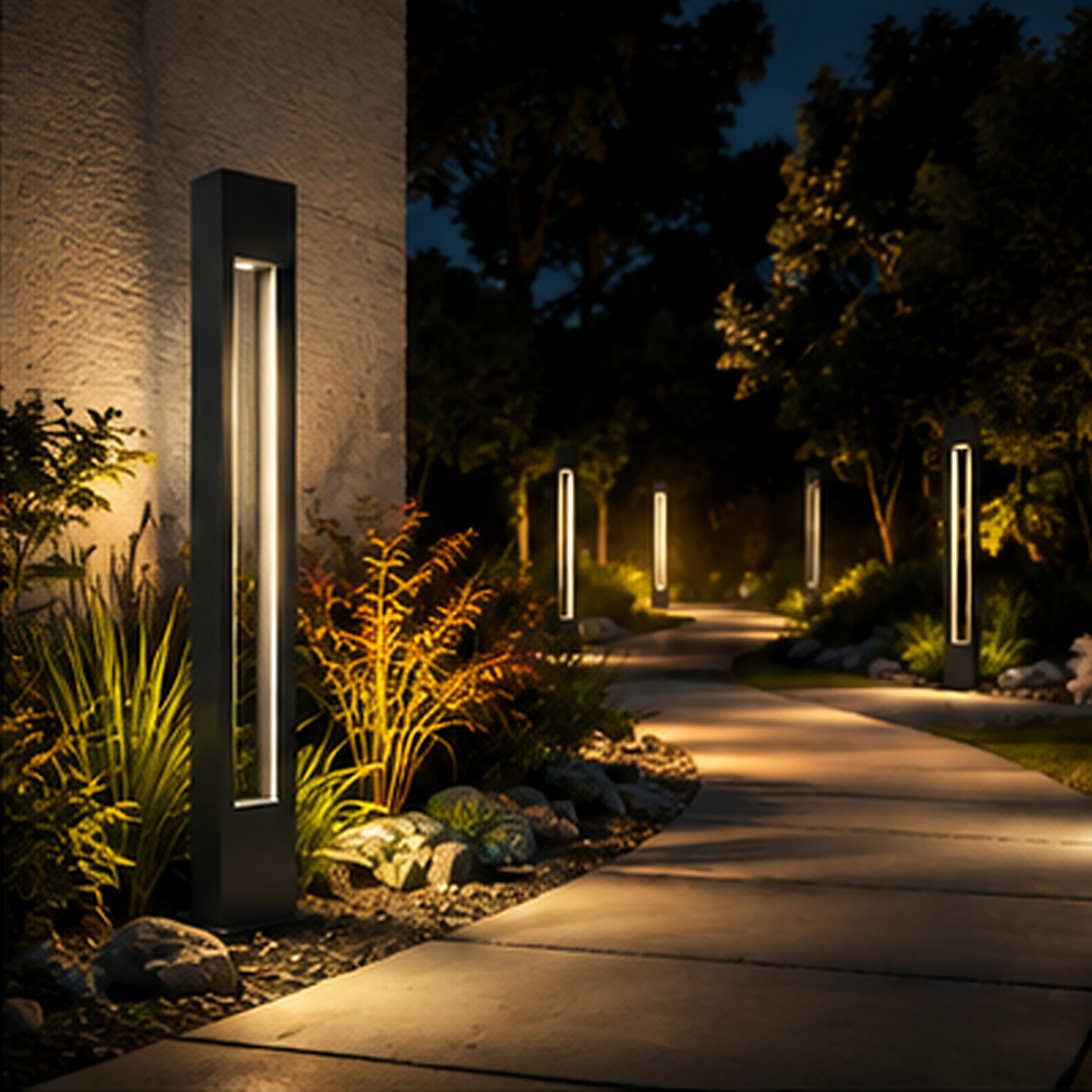 Levin LED Bollard Light 12W / 18W / 24W / 30W IP65 - Image 11