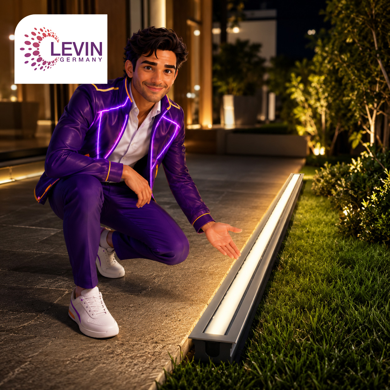 Levin Linear Architectural Light for Outdoor Projects