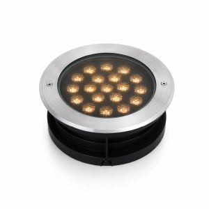 Round Recessed Landscape Light