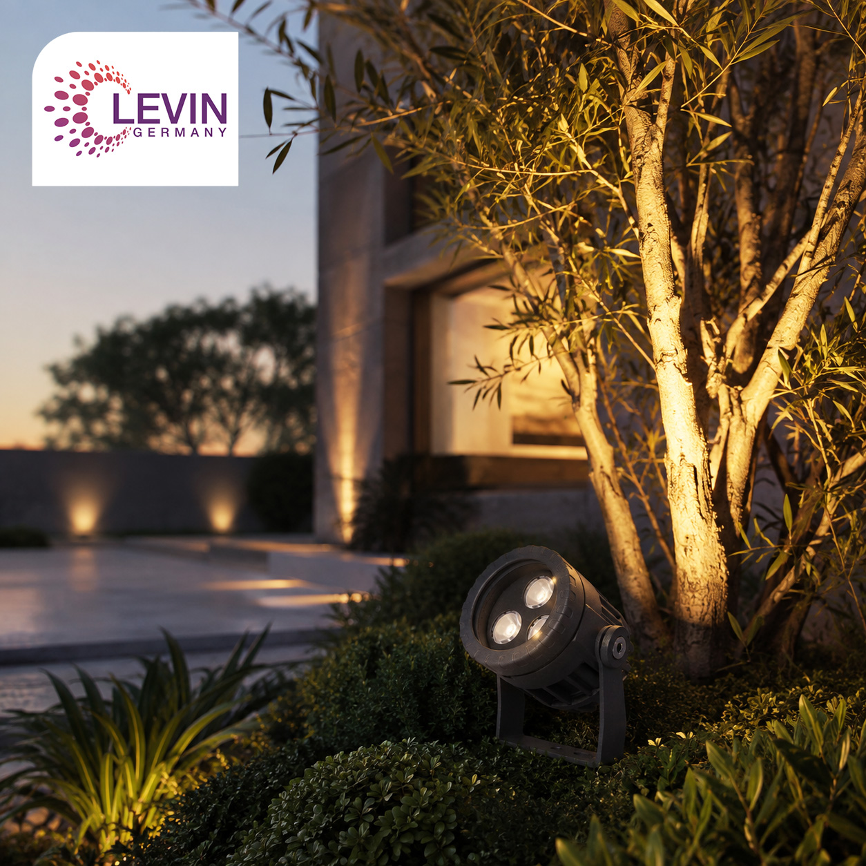 Levin RGB Garden Spotlight Code 2158